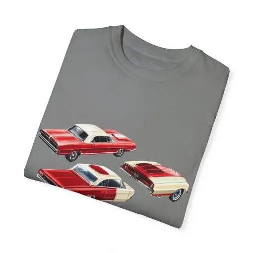 Classic Muscle Car Graphic Unisex T-Shirt – Perfect Gift for Auto Enthusiasts & Retro Lovers - Image 14