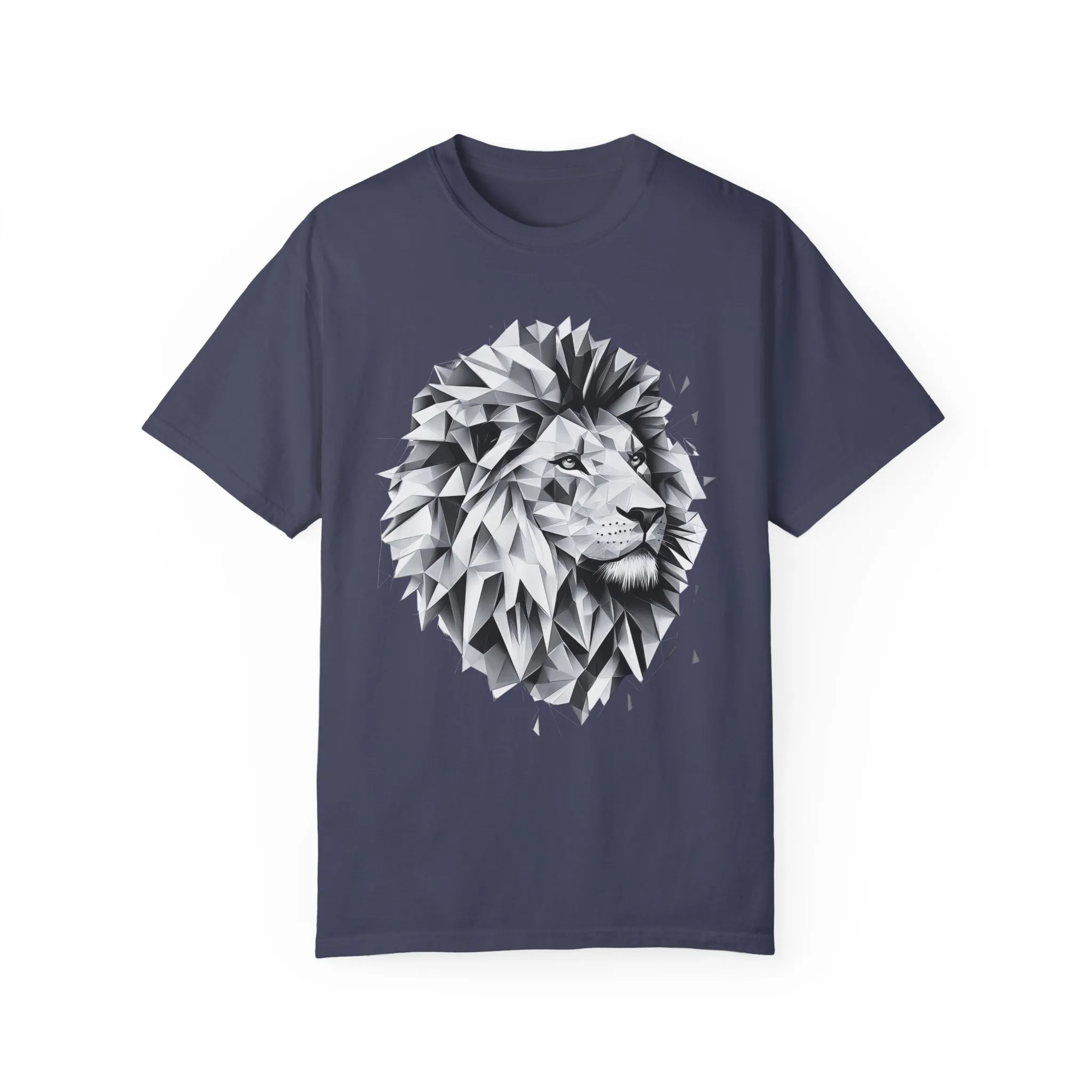 Geometric Lion Unisex T-shirt - Bold, Artistic Design for Animal Lovers - Image 13