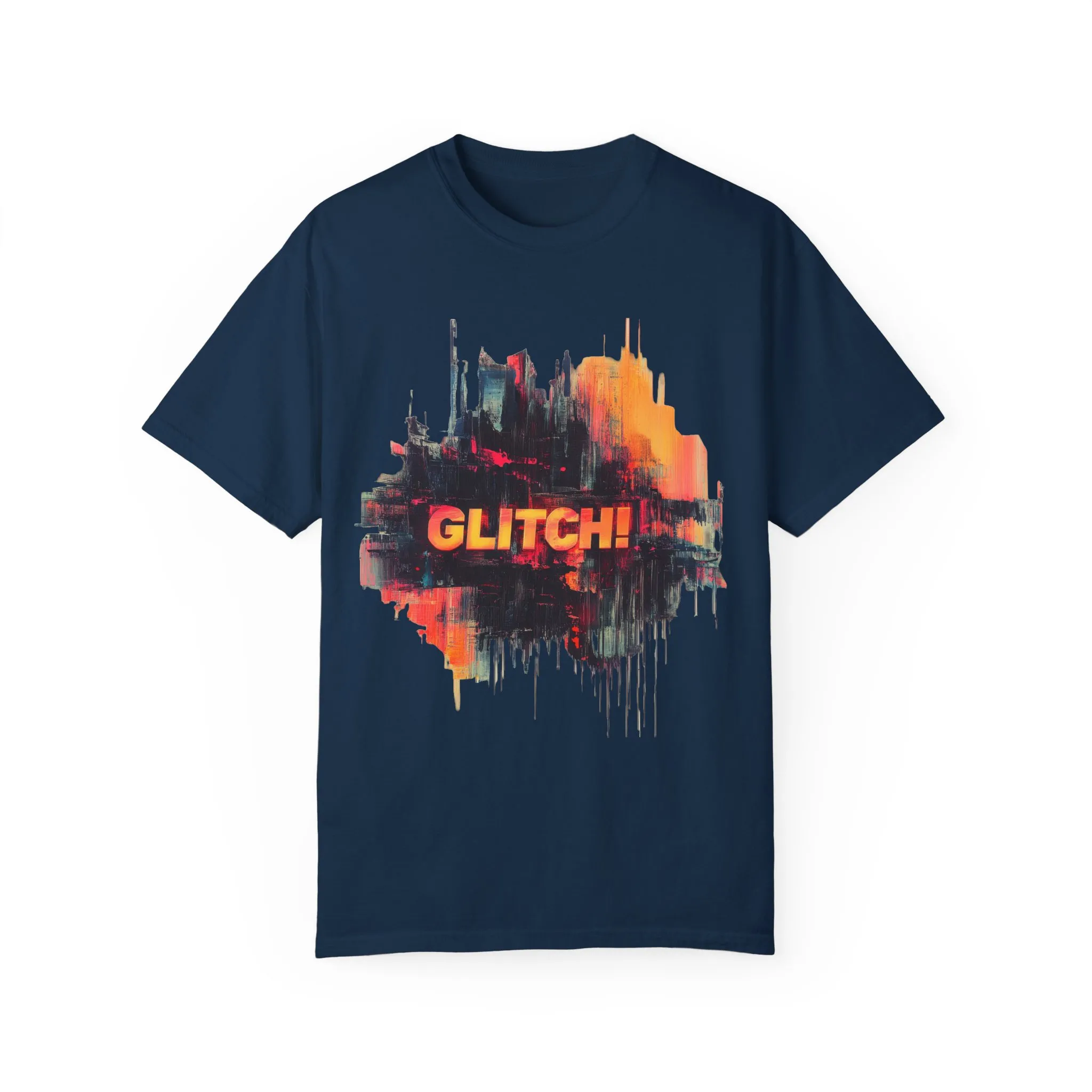 Trendy Unisex ‘GLITCH!’ T-Shirt - Vibrant Streetwear Inspired Tee - Image 25