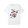 Floral Bouquet Unisex Garment-Dyed T-Shirt - Perfect for Spring Celebrations