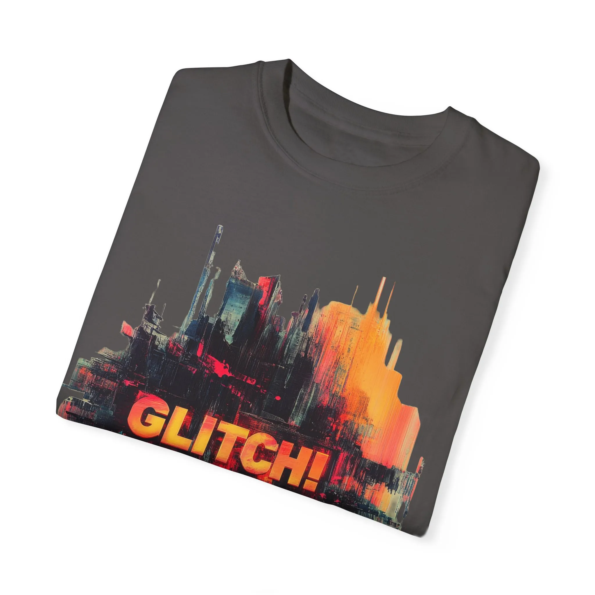 Trendy Unisex ‘GLITCH!’ T-Shirt - Vibrant Streetwear Inspired Tee - Image 34