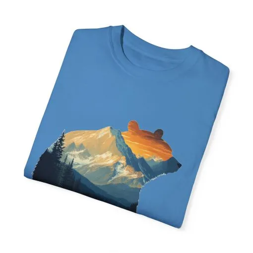 Mountain Bear Graphic T-Shirt | Nature Lover Apparel - Image 2