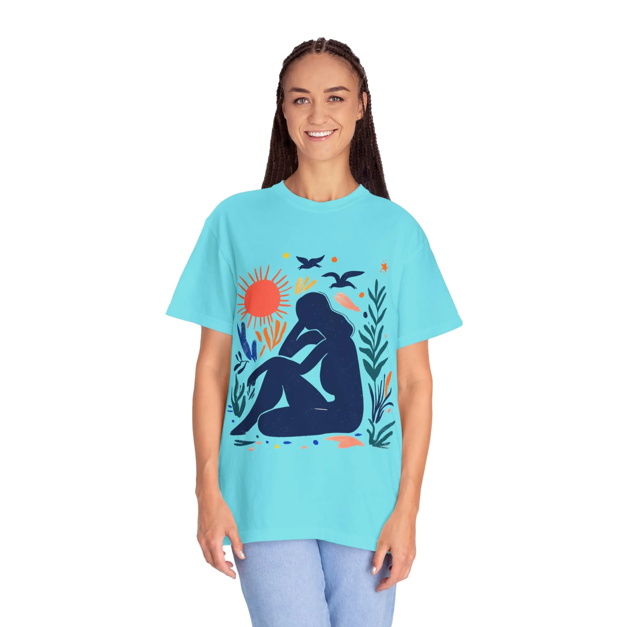 Eco-Friendly Unisex Graphic T-Shirt - Nature-Inspired Design for Mindfulness - Image 27