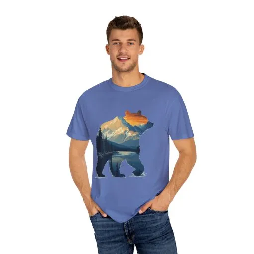Mountain Bear Graphic T-Shirt | Nature Lover Apparel - Image 19