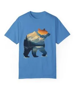 Mountain Bear Graphic T-Shirt | Nature Lover Apparel