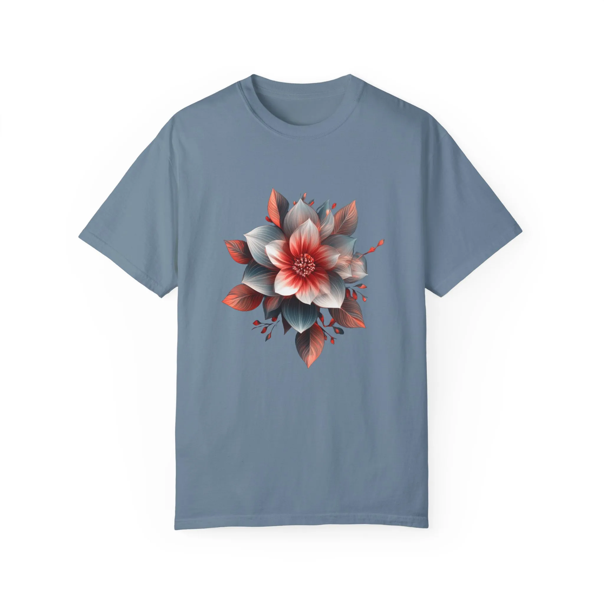 Botanical Floral Unisex Garment-Dyed T-shirt - Perfect for Nature Lovers - Image 33