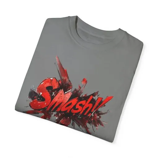 Unisex Smash Graphic T-Shirt – Trendy Casual Wear for Game Lovers - Image 14