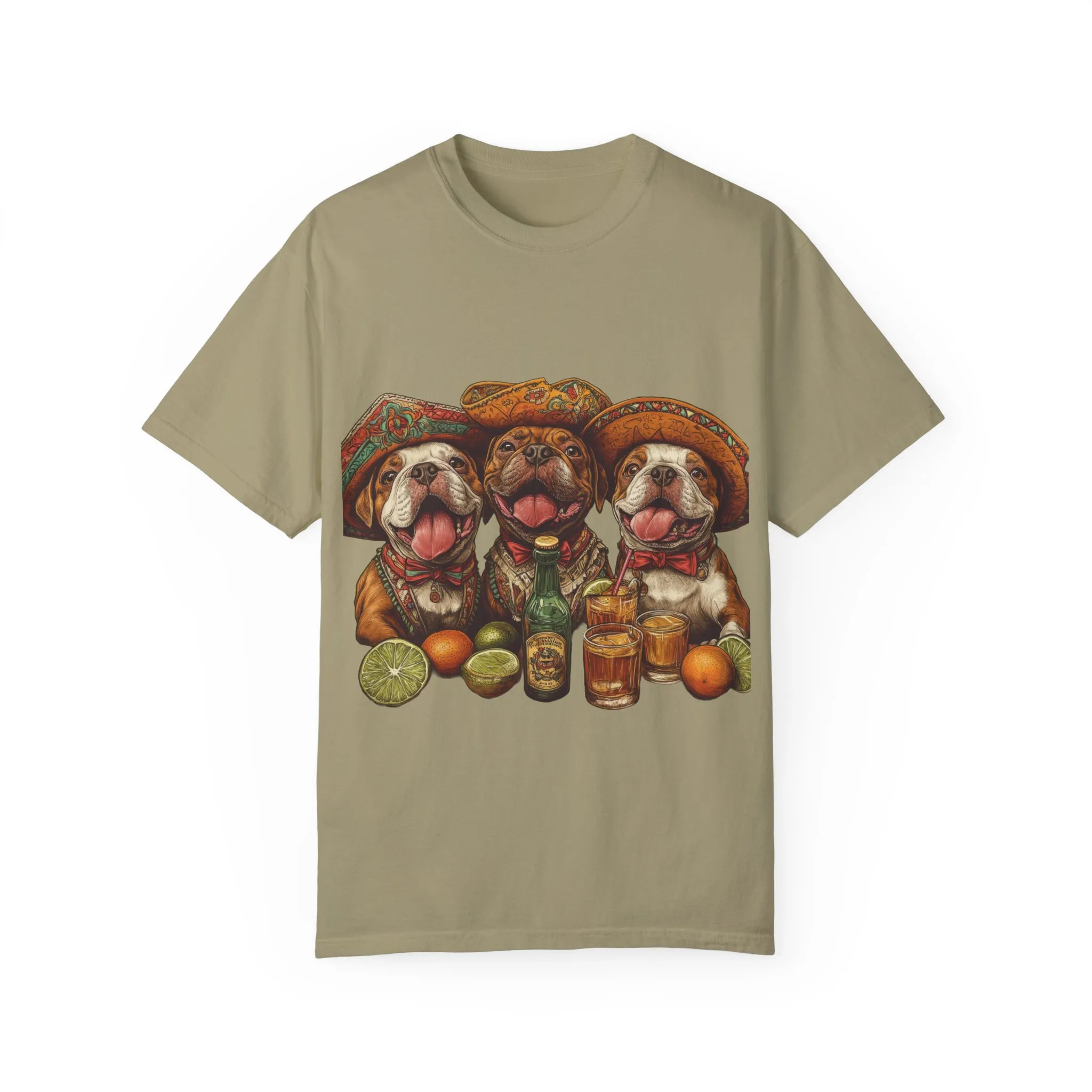 Funny Pug Party T-Shirt - Unisex Garment-Dyed Tee for Dog Lovers - Image 17