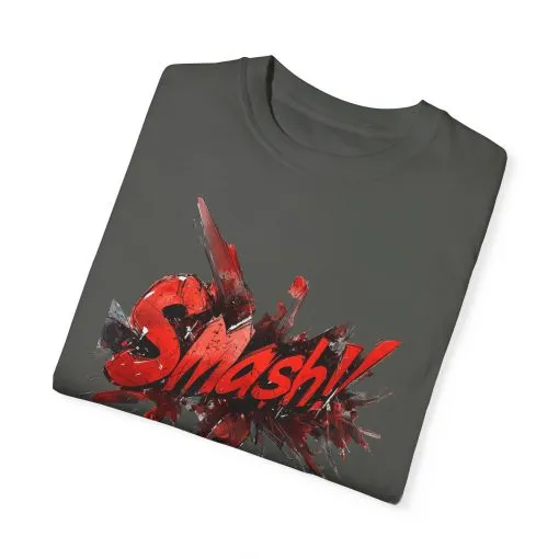 Unisex Smash Graphic T-Shirt – Trendy Casual Wear for Game Lovers - Image 10
