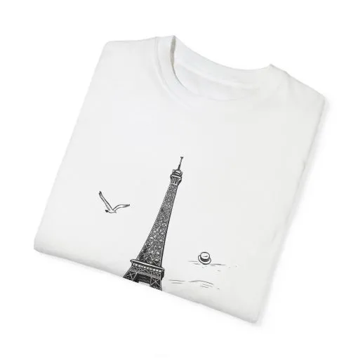 Eiffel Tower Graphic Unisex T-Shirt - Vintage Parisian Style - Image 6