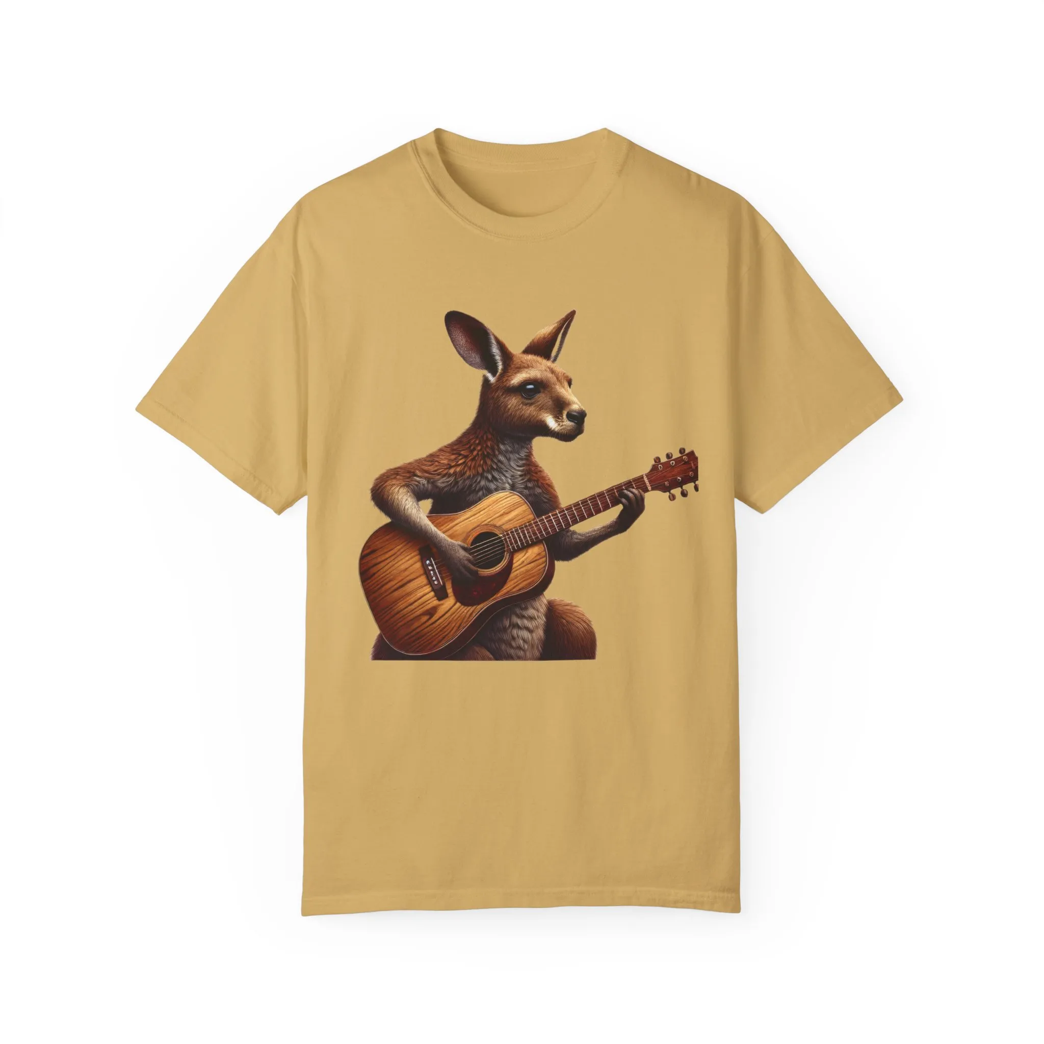 Cool Kangaroo Playing Guitar Unisex T-Shirt - Unique Gift for Music Lovers - Image 13