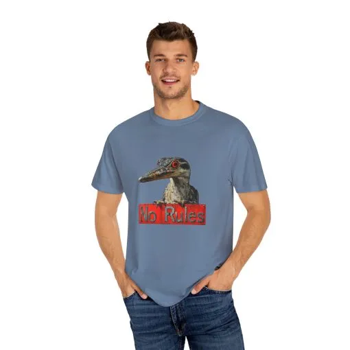 No Rules Unisex Garment-Dyed T-Shirt - Wild & Bold Graphic Tee - Image 23