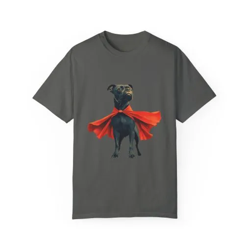 Hero Dog Unisex Garment-Dyed T-Shirt - Fun Pet Lover Tee - Image 9