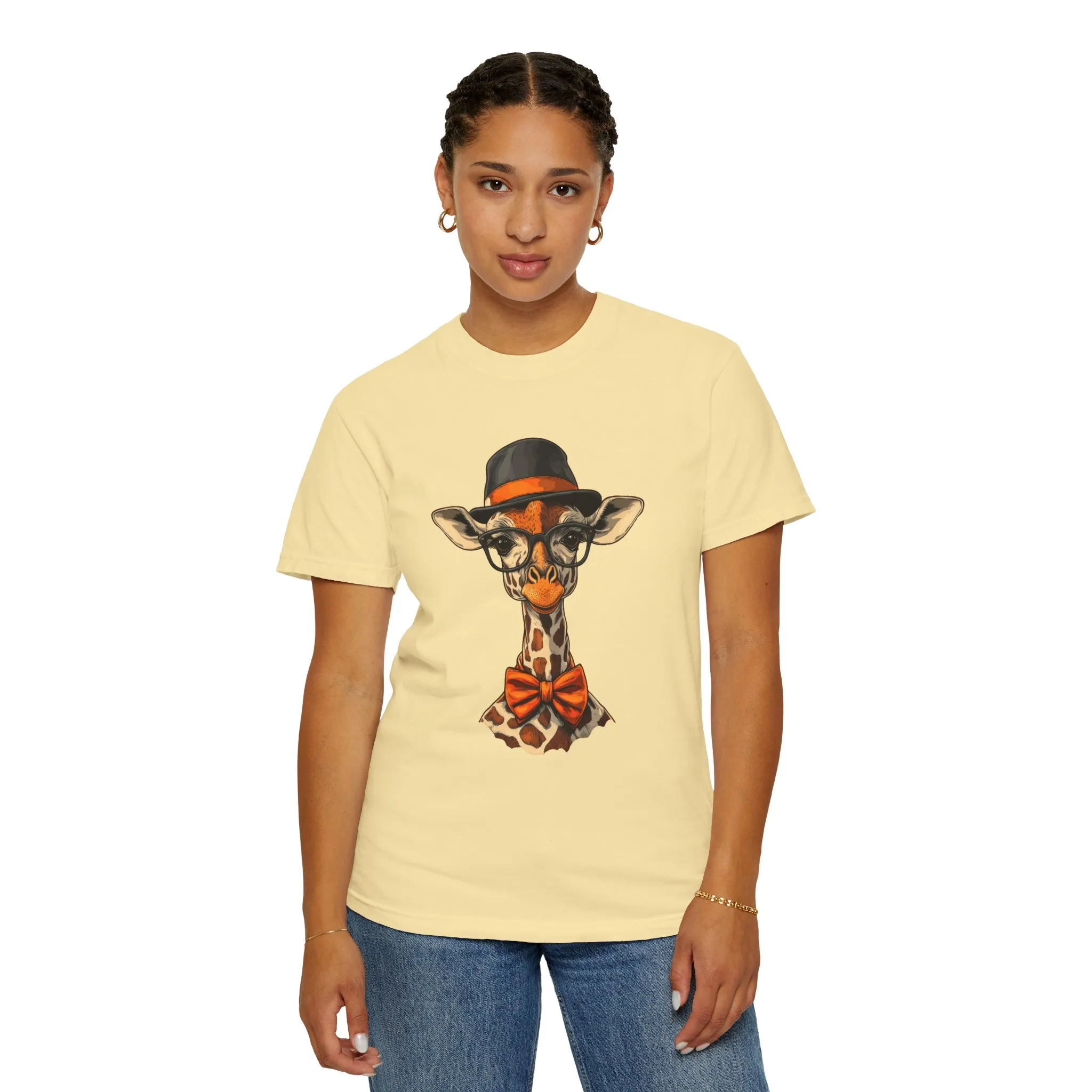 Stylish Giraffe Graphic Unisex T-Shirt - Fun and Trendy Apparel for Animal Lovers - Image 12