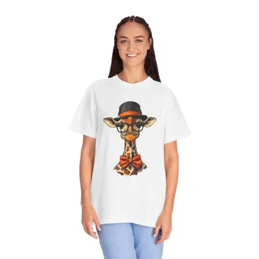 Stylish Giraffe Graphic Unisex T-Shirt - Fun and Trendy Apparel for Animal Lovers - Image 8