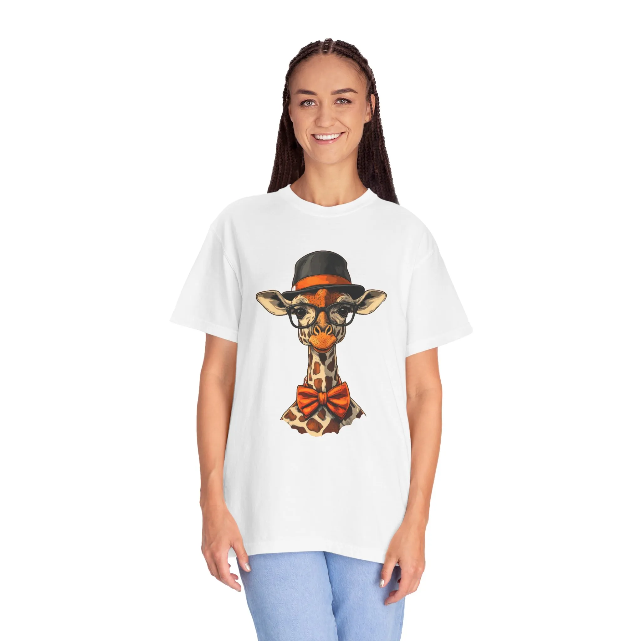 Stylish Giraffe Graphic Unisex T-Shirt - Fun and Trendy Apparel for Animal Lovers - Image 8