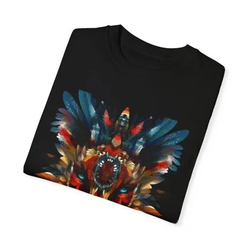 Vibrant Wolf Graphic Unisex T-Shirt - Nature Lover Apparel - Image 34