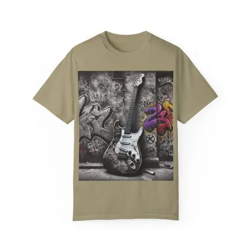 Rock Vibes Unisex Garment-Dyed T-Shirt - Perfect for Music Lovers - Image 9