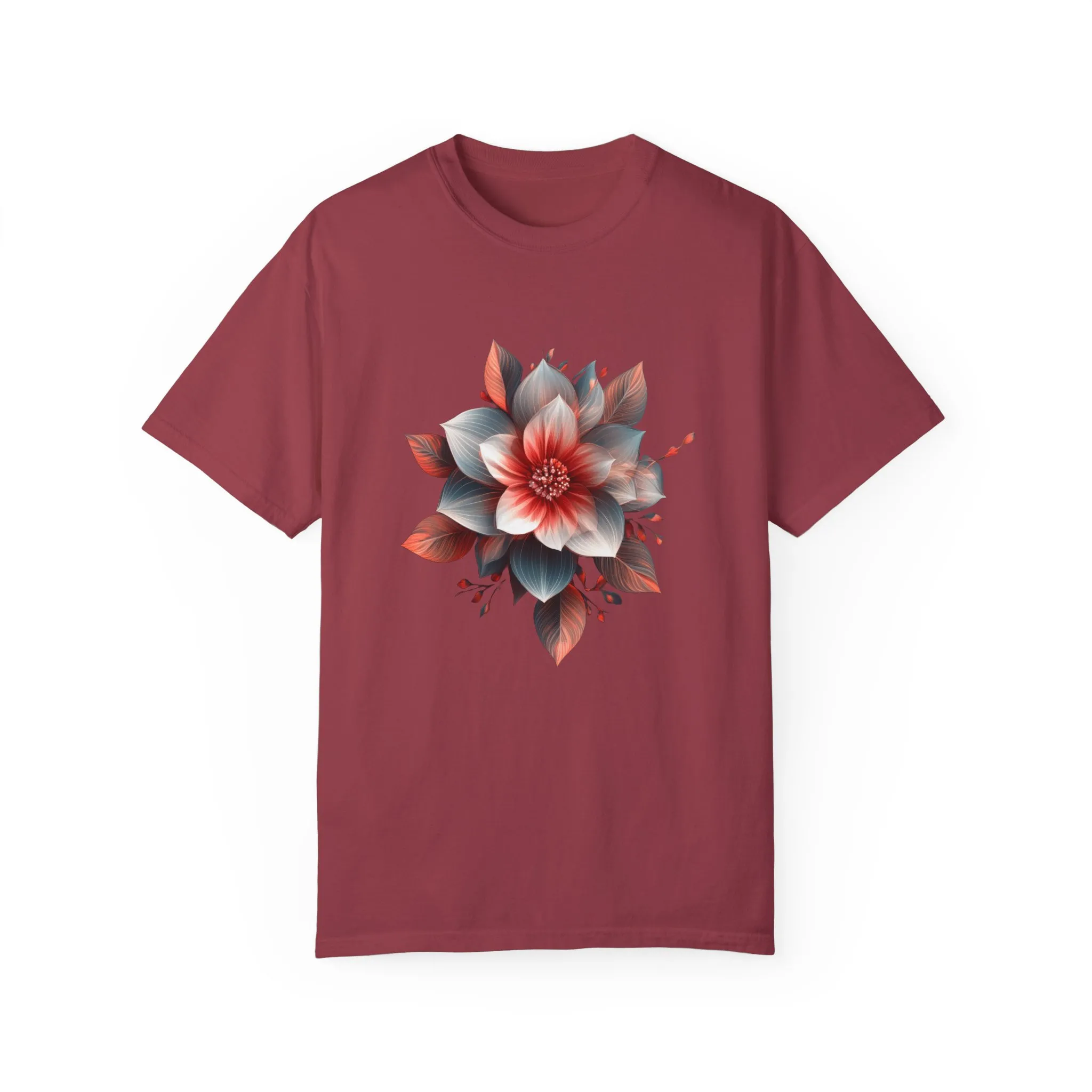 Botanical Floral Unisex Garment-Dyed T-shirt - Perfect for Nature Lovers - Image 41