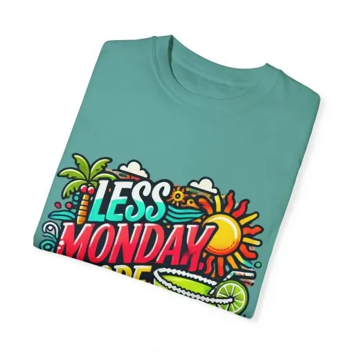 Less Monday More Margaritas Unisex T-Shirt - Fun Summer Vibes - Image 31