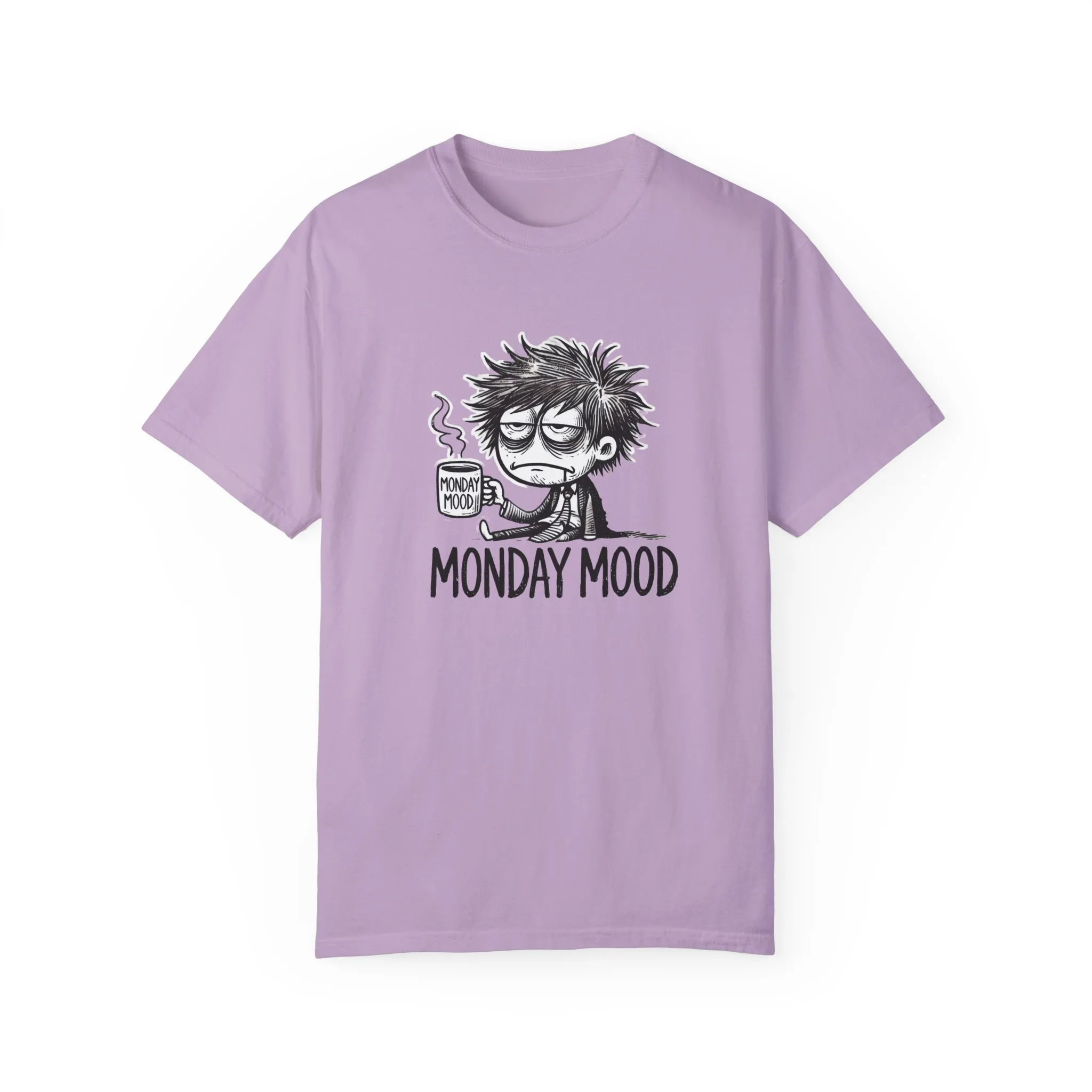Unisex 'Monday Mood' Garment-Dyed T-Shirt - Perfect for Casual Days - Image 49