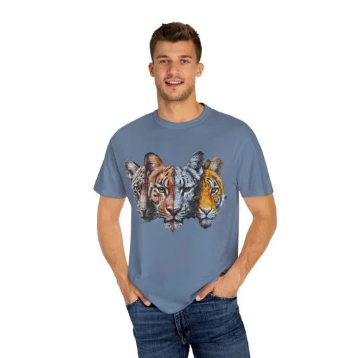 Wildlife Fusion Unisex Garment-Dyed T-Shirt - Image 27