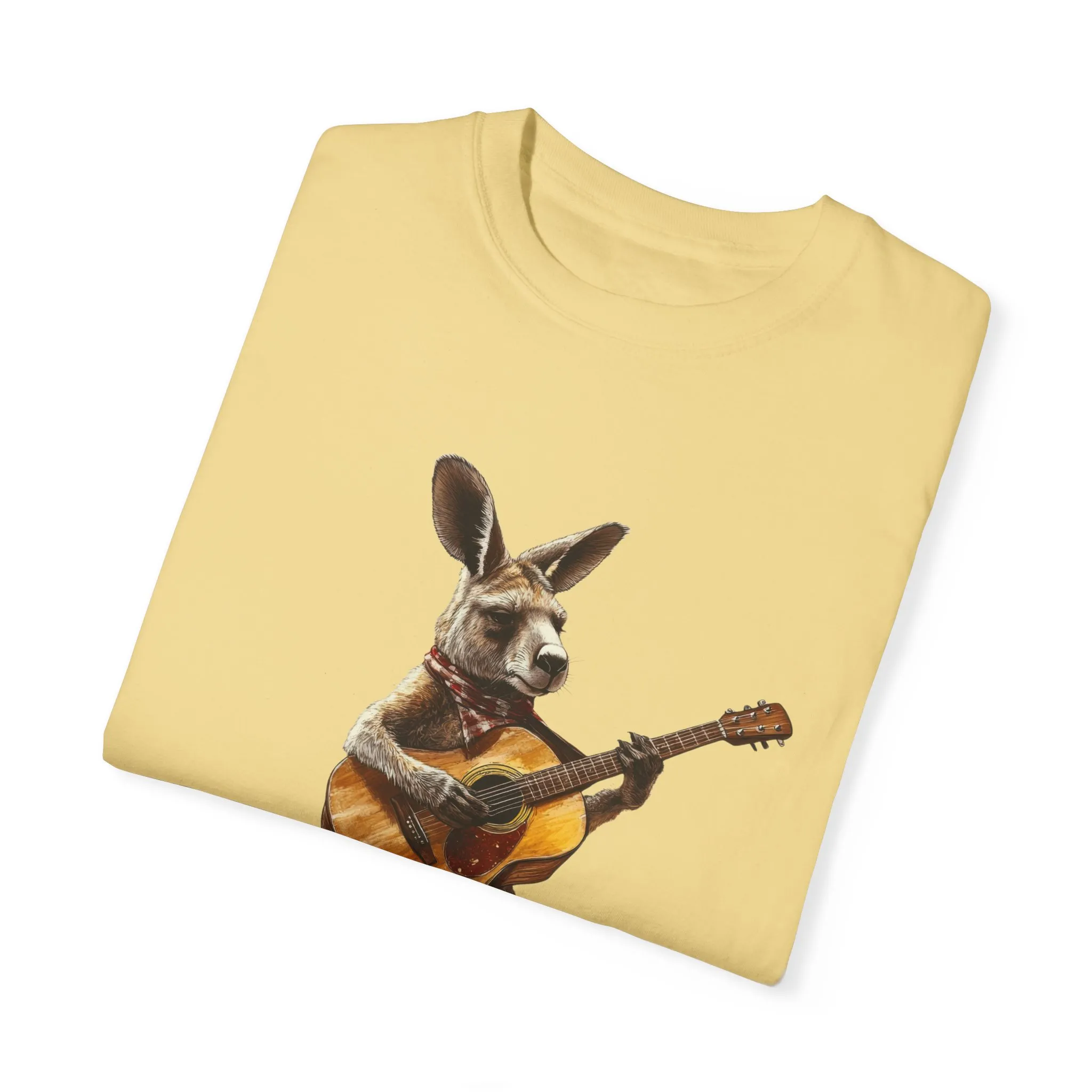Funny Kangaroo Playing Guitar Unisex T-shirt - Image 30