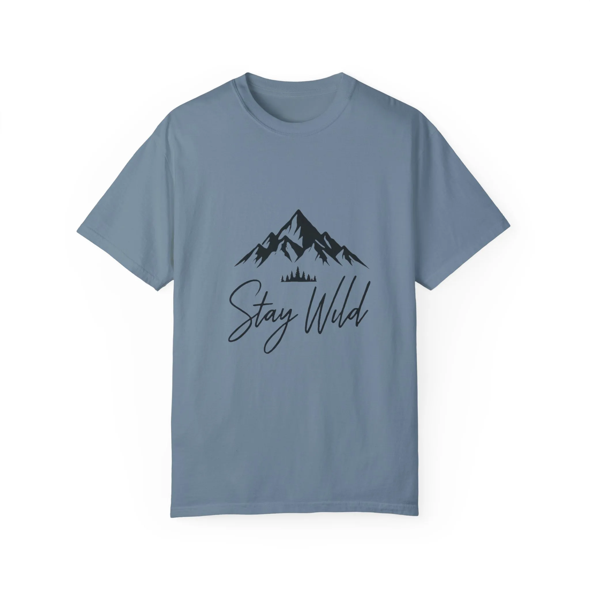 Stay Wild Unisex Garment-Dyed T-Shirt - Adventure & Nature Inspired - Image 41