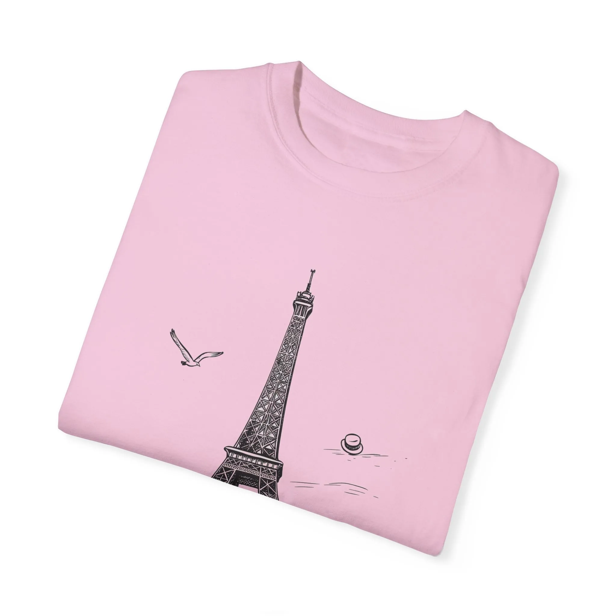 Eiffel Tower Graphic Unisex T-Shirt - Vintage Parisian Style - Image 34