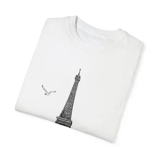 Eiffel Tower Graphic Unisex T-Shirt - Parisian Style Tee - Image 6