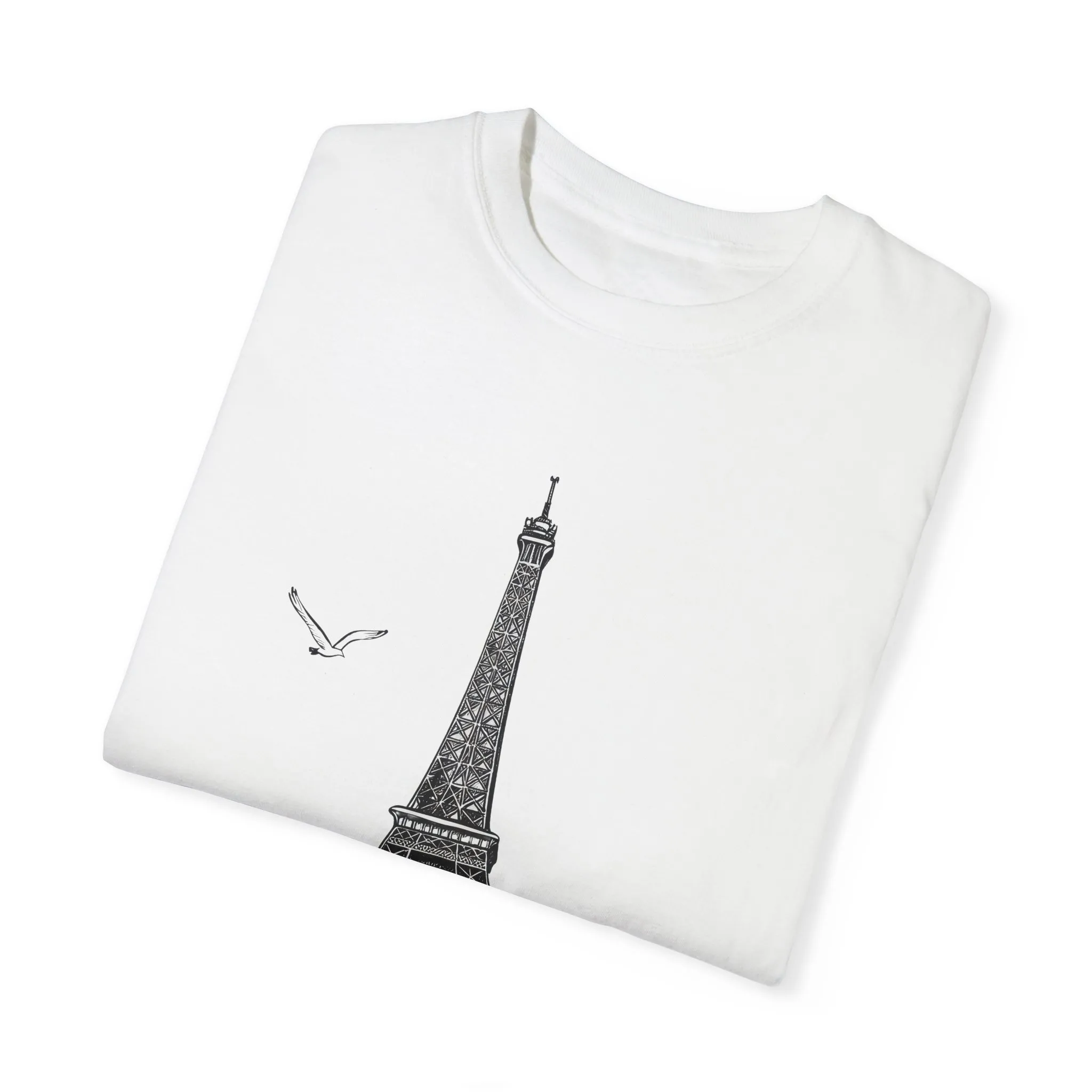 Eiffel Tower Graphic Unisex T-Shirt - Parisian Style Tee - Image 6
