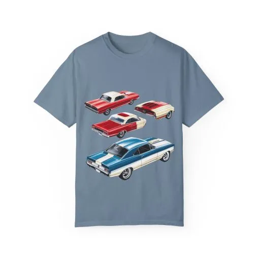 Classic Muscle Car Graphic Unisex T-Shirt – Perfect Gift for Auto Enthusiasts & Retro Lovers - Image 21