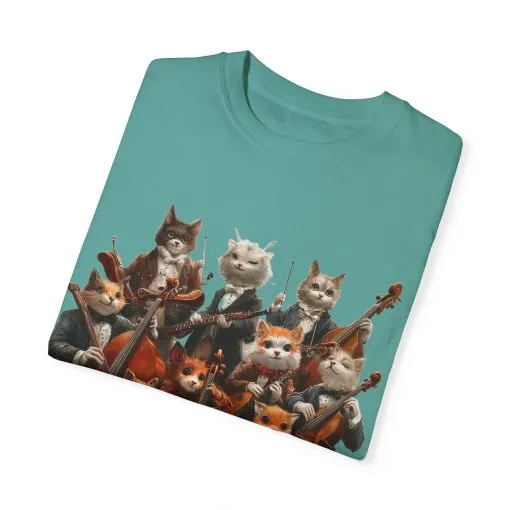 Whimsical Cat Orchestra Unisex T-Shirt - Perfect Gift for Animal Lovers - Image 33