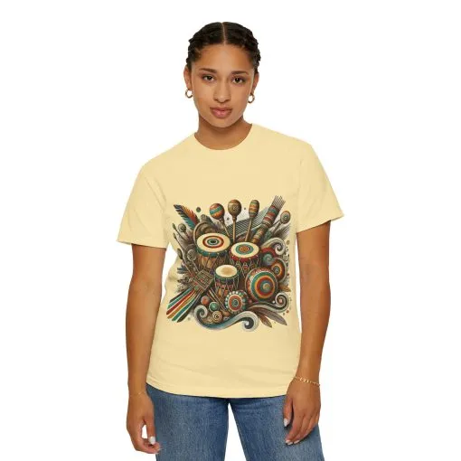 Colorful Bohemian Music Festival T-Shirt - Image 16