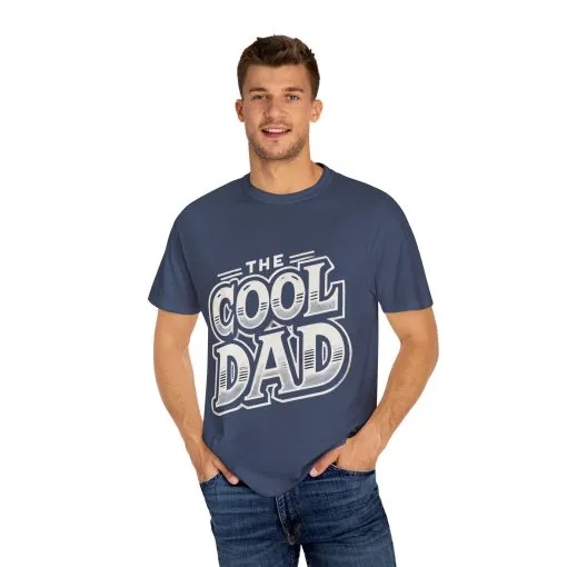 Cool Dad Garment-Dyed Unisex T-Shirt – Perfect Gift for Father's Day - Image 15