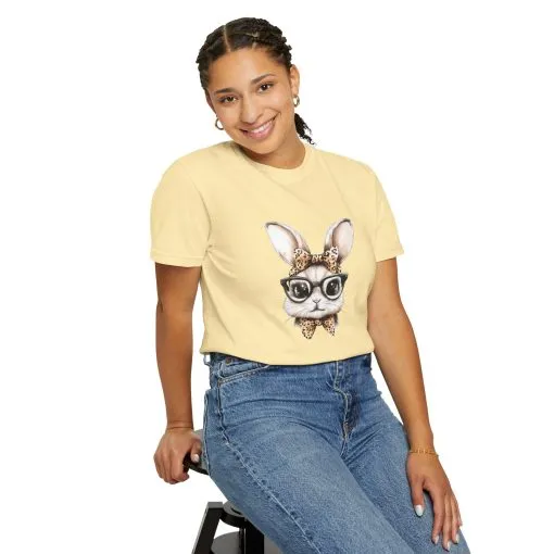 Chic Bunny Graphic T-Shirt - Stylish Unisex Tee for Animal Lovers - Image 24