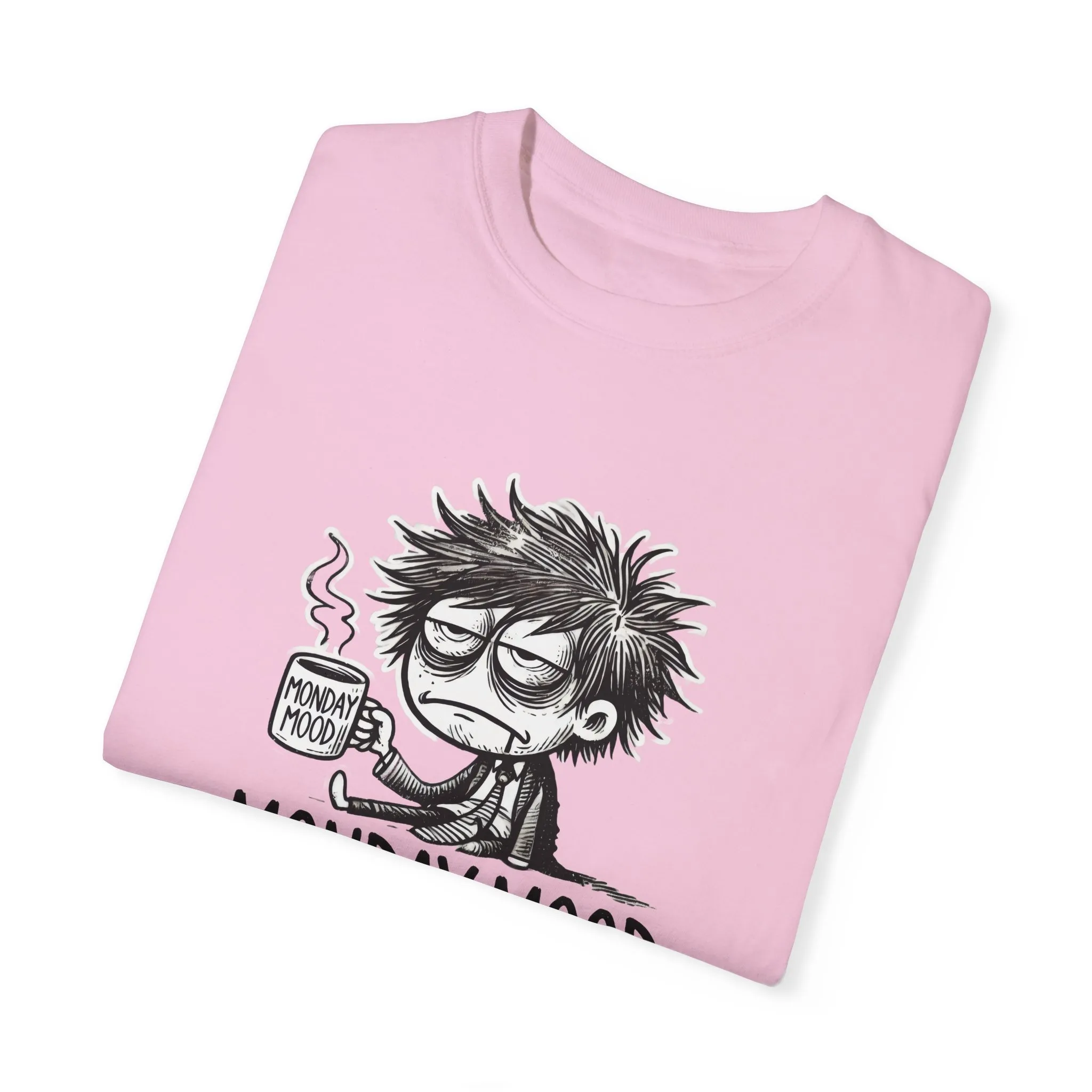 Unisex 'Monday Mood' Garment-Dyed T-Shirt - Perfect for Casual Days - Image 55