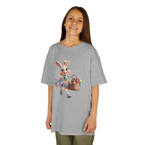 Easter Bunny Kids Tee - Cute Cotton T-Shirt for Spring Celebrations - Image 9