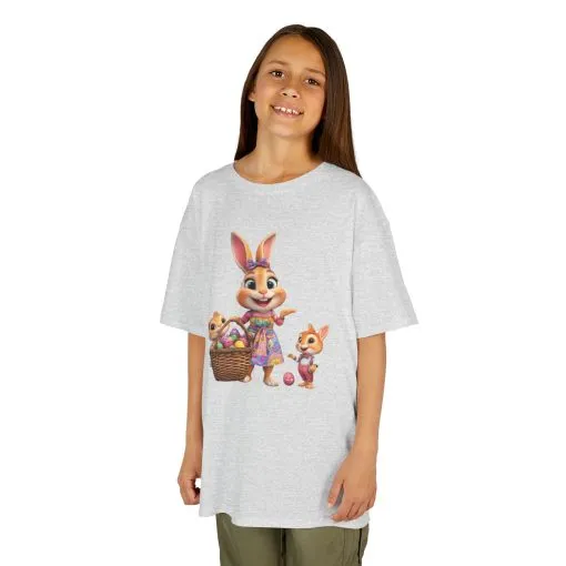 Easter Bunny Kids Tee - Fun and Colorful Heavy Cotton™ Shirt for Spring Celebrations - Image 9