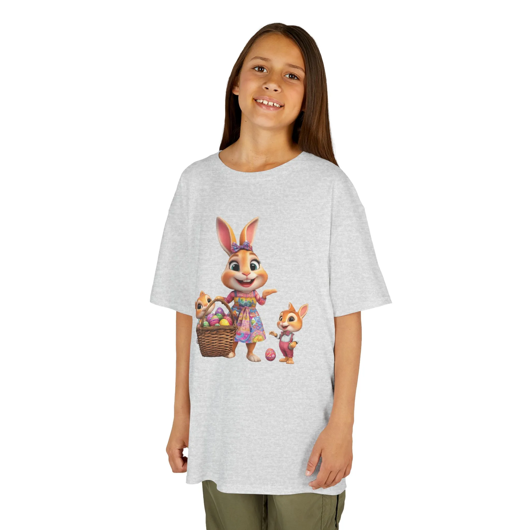 Easter Bunny Kids Tee - Fun and Colorful Heavy Cotton™ Shirt for Spring Celebrations - Image 9