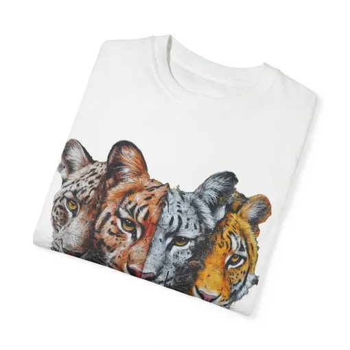 Wildlife Fusion Unisex Garment-Dyed T-Shirt - Image 6