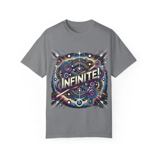 Cosmic Infinite Unisex Garment-Dyed T-Shirt - Explore the Universe - Image 9