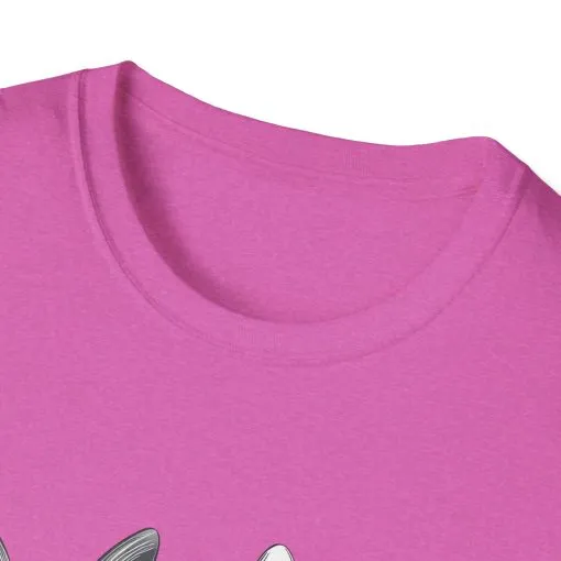 Cute Bunny Love Unisex Softstyle T-Shirt for Easter Celebrations - Image 62