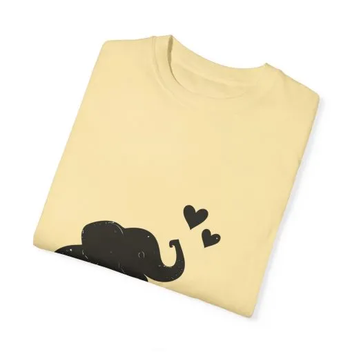 Heartwarming Elephant Love Unisex T-Shirt - Image 18