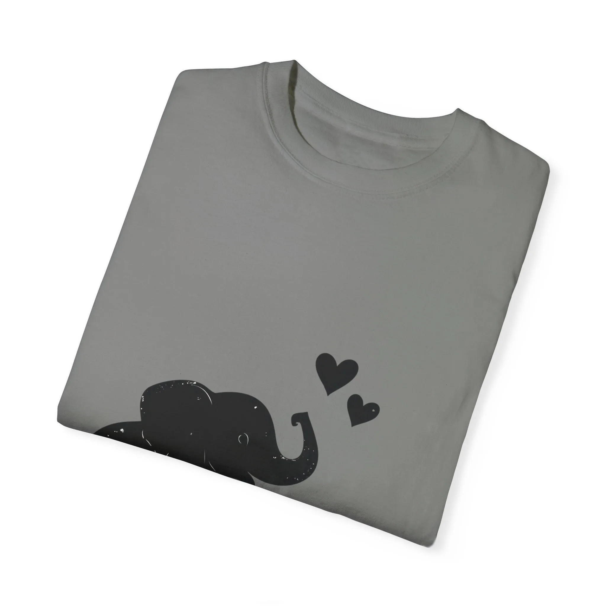 Heartwarming Elephant Love Unisex T-Shirt - Image 38