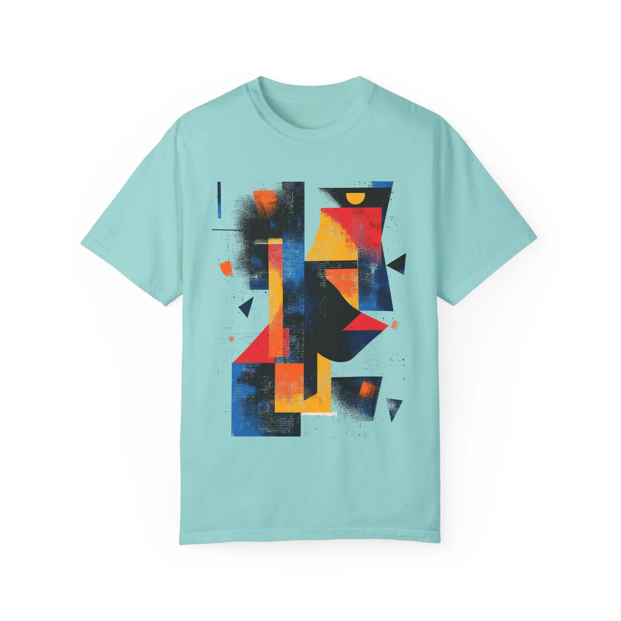 Colorful Abstract Art T-Shirt | Unisex Garment-Dyed Tee - Image 13