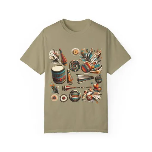 Unisex Garment-Dyed T-Shirt with Vibrant Musical Design | Perfect for Music Lovers & Festivals - Image 21