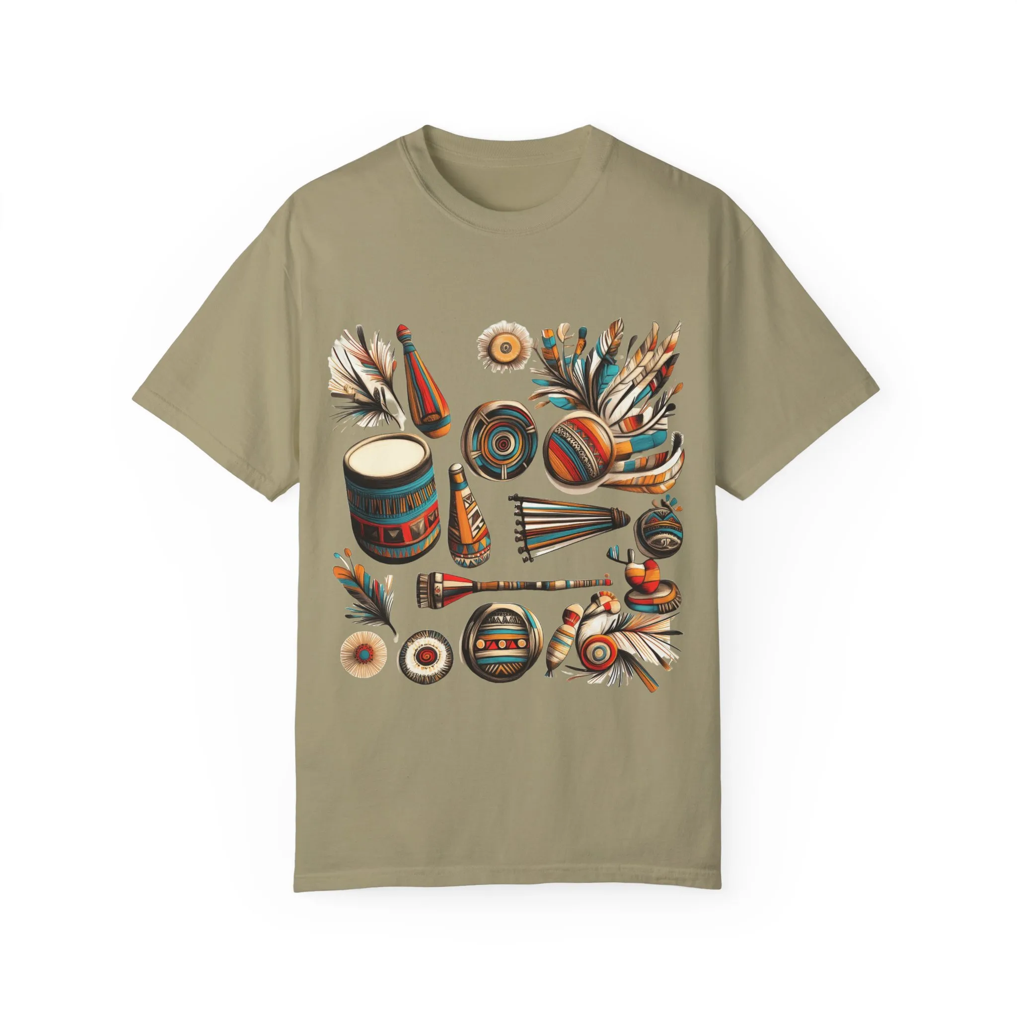 Unisex Garment-Dyed T-Shirt with Vibrant Musical Design | Perfect for Music Lovers & Festivals - Image 21