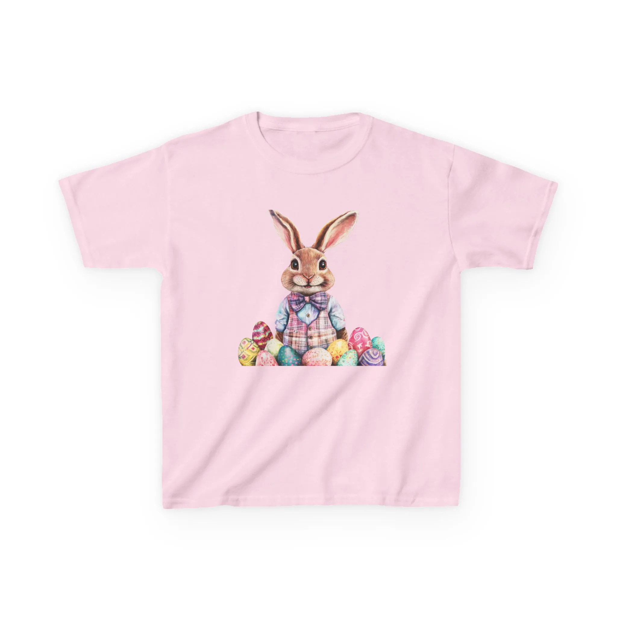 Easter Bunny Kids Heavy Cotton™ Tee - Cute Easter Celebration Shirt - Image 25