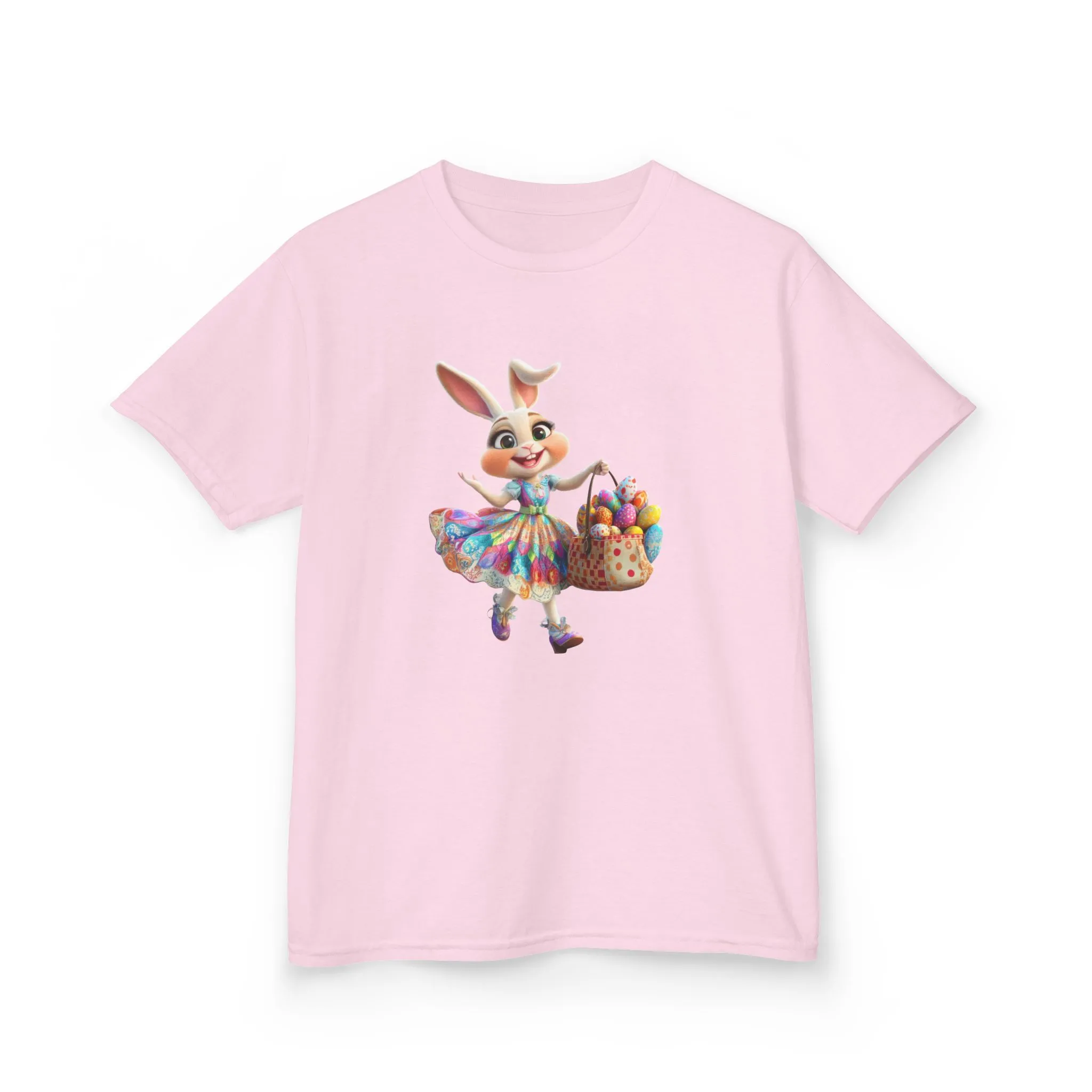 Easter Bunny Kids Tee - Cute Cotton T-Shirt for Spring Celebrations - Image 29